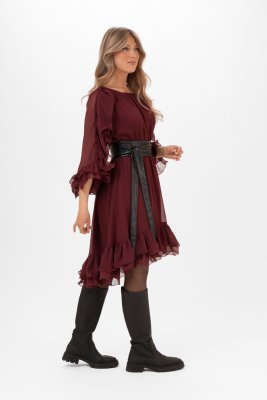 Klänning Aubrey, Cranberry