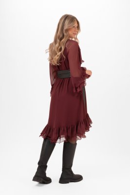 Klänning Aubrey, Cranberry