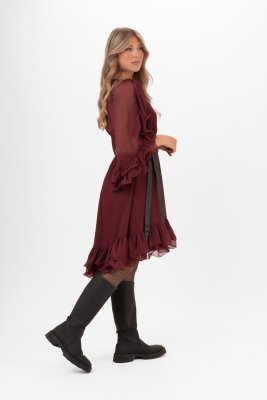 Klänning Aubrey, Cranberry