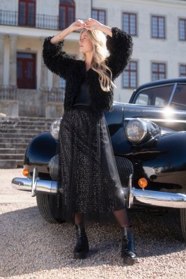 Tyllkjol Cherie, svart