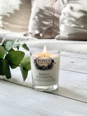 Doftljus 45 h, BÄRNSTEN & TONKABÖNA