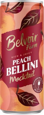 Burk Peach Bellini mocktail 250ml