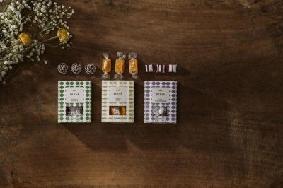 Berså - Gul, citronkola 100g