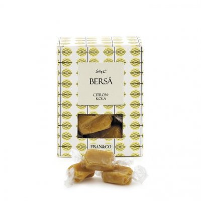 Berså - Gul, citronkola 100g