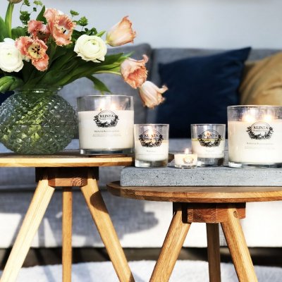 Doftljus 45 h, BUBBEL & ROSA GRAPE.