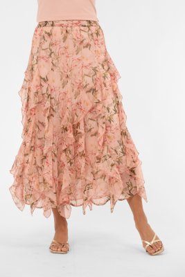 Kjol Blossom, Powder Pink/Rose