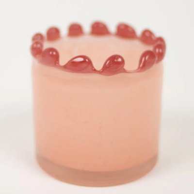 Ljuslykta Diana rosa 10cm, Olsson & Jensen