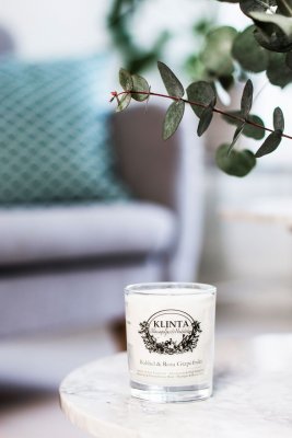 Doftljus 45 h, BUBBEL & ROSA GRAPE.