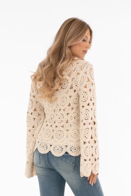 Freya Sweater, Creme
