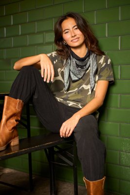 T-shirt Zelda, Army Camouflage