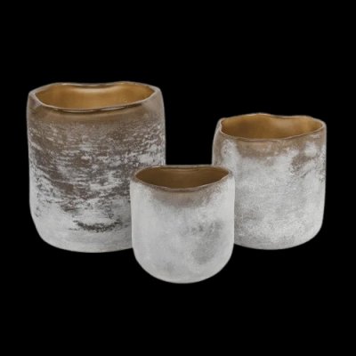 Ljuslykta Halde sand 12 cm
