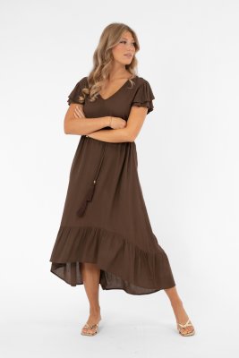 Klänning Jane, Coffee Brown