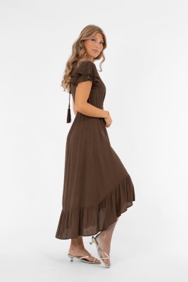 Klänning Jane, Coffee Brown