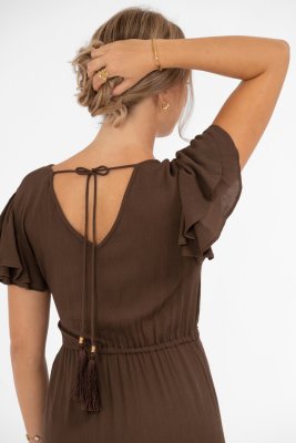 Klänning Jane, Coffee Brown