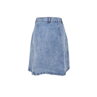 Kjol omlott Russel, Light Denim