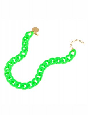 Marbella halsband, Lime, By Jolima