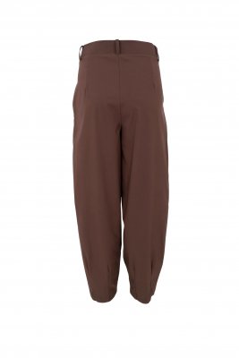Barrel pants Beate, Mocca