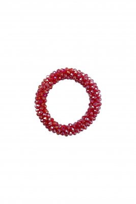 Armband Nanna, vinrött