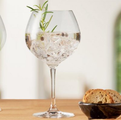 Glas GIN 2-pack med recepthäfte