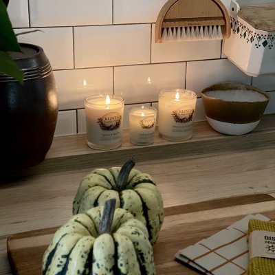 Doftljus 45 h, BÄRNSTEN & TONKABÖNA