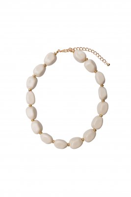 Halsband Minelli, Creme