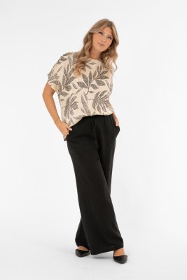 Topp Lush, Champagne/Black