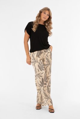 Byxor Lush, Champagne/Black