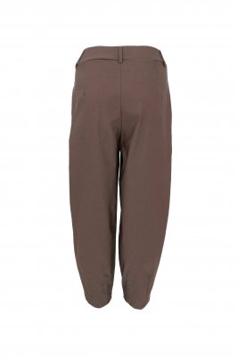 Barrel pants Beverly, brun