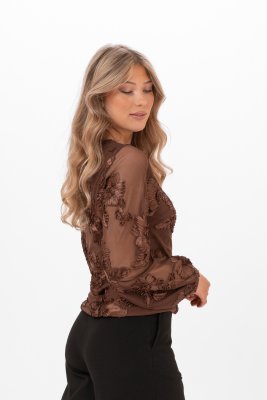 Topp Maeve, Chocolate Brown