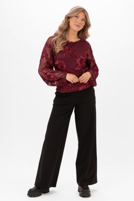 Topp Maeve, Burgundy