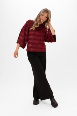 Malvah Sweater, Burgundy
