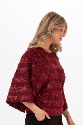 Malvah Sweater, Burgundy