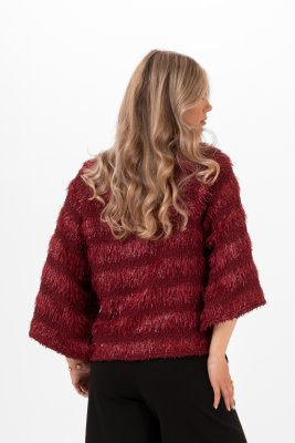 Malvah Sweater, Burgundy