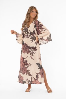 Klänning Meadow, Champagne/rose/sage