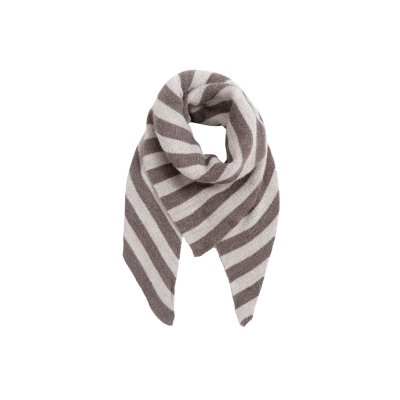Stickad scarf Bex, Nougat