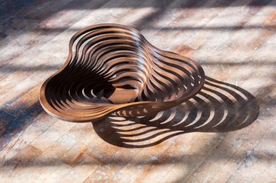 Dekoration/skål Makani, brun