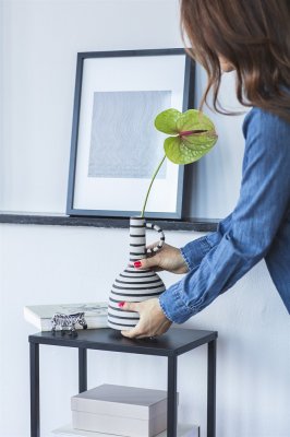 Vas Randy, beige/svart