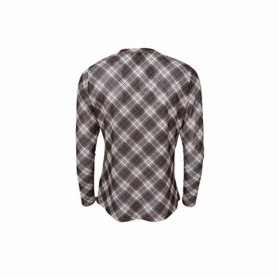 Meshtopp Kamma, Brown Tartan