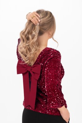Blus Nikkie, Ruby Red