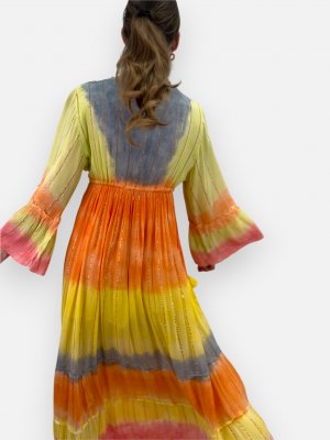 Nira Maxiklänning med tofsar