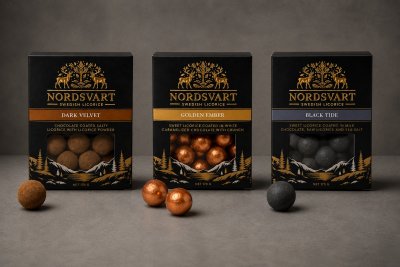 Golden Ember - Chocolate coated sweet licorice