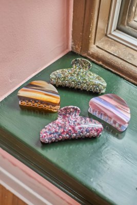 Hårklämma Laziel, Golden Brown