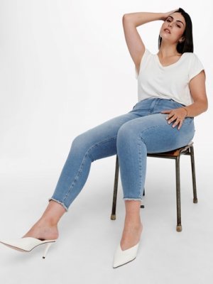 Jeans Carwilly, ljus denim