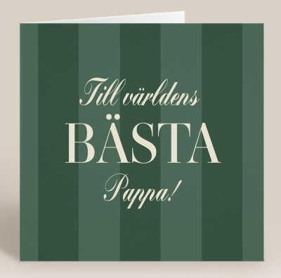 Kort med kuvert, Världens bästa Pappa