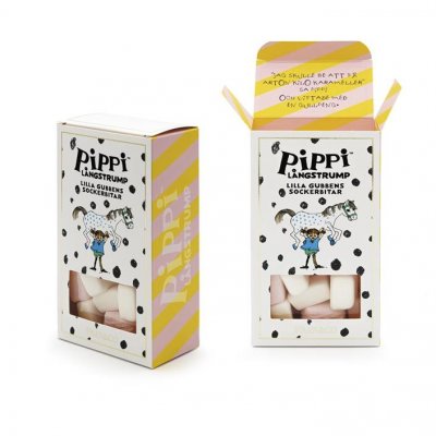 Pippi Lilla gubbens sockerbitar 100 g