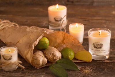 Doftljus 45 h, BÄRNSTEN & TONKABÖNA