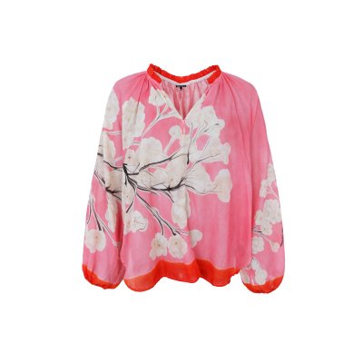Blus Camellia, Pink