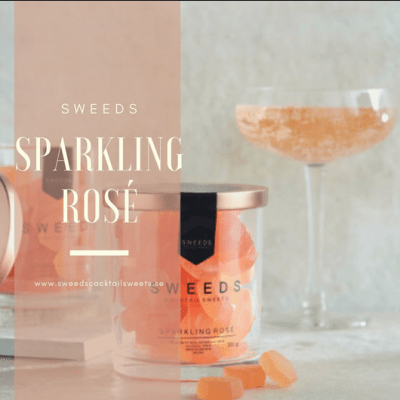SWEEDS cocktail sweets, Sparkling Rosé