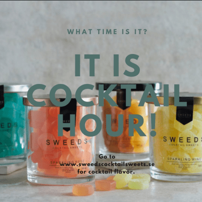 SWEEDS cocktail sweets, Gin