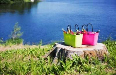 Väska HINZA liten, cerise